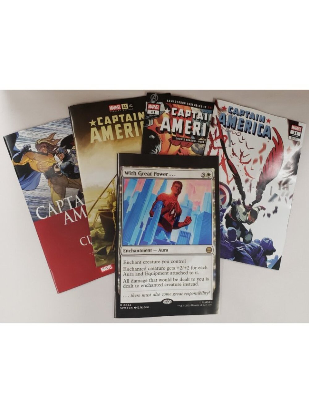 CAPTAIN AMERICA #11 MTG Cover x5 Variant Set Chip Zdarsky E.M. GIST Marvel - Picture 8 of 8
